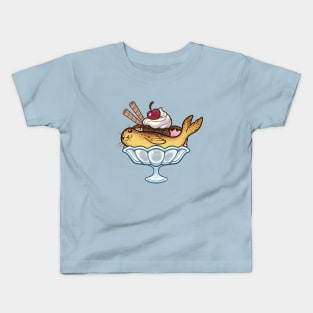 Banana Seal Sundae Kids T-Shirt